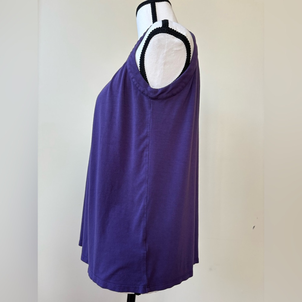 Michael Kors Purple Studded Blouse - Picture 5 of 11